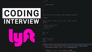 Technical Coding Interview with a Lyft Engineer [upl. by Mendy]