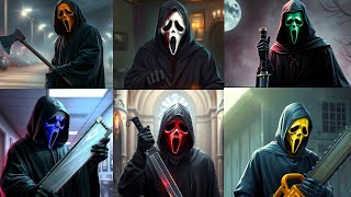 7 Ghostface Killers who represent The 7 Deadly Sins [upl. by Amaral]