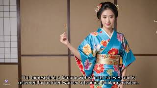 Japan Culture Intro  Type of Kimono [upl. by Trauner]