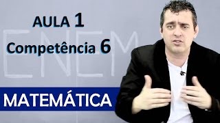 ENEM  MATEMÁTICA  AULA 01  Competência 6 Gráficos e tabelas [upl. by Edmunda]