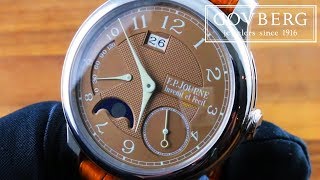 FP Journe Octa Automatique Lune Havana Luxury Watch Review [upl. by Thomasina]