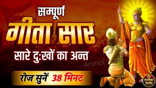 संपूर्ण गीता सार 38 मिनट में  Bhagwat Geeta Saar In 38 Minutes  Best Krishna Motivational Speech [upl. by Nawoj354]