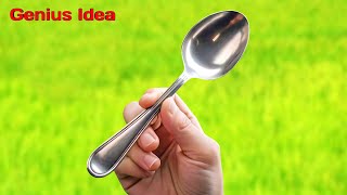 The MOST BRILLIANT Idea from an Ordinary Spoon  Youll Be AMAZED [upl. by Asen]