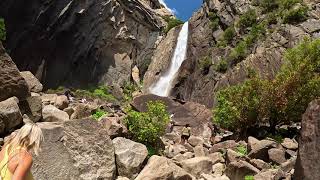 Yosemite National Park Highlights  Bridalveil Fall  Yosemite Falls  Summer 2023 [upl. by Moguel]