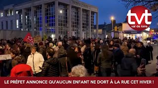 Le Préfet annonce quaucun enfant ne dort à la rue cet hiver [upl. by Cowen]