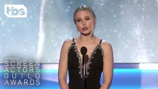 Kristen Bell Opening Monologue  24th Annual SAG Awards  TBS [upl. by Oznarol]