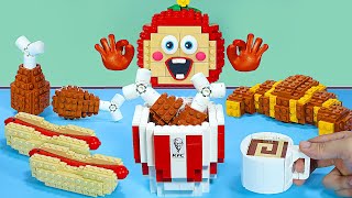 BEST Lego Foods From Around The World  Stop Motion Cooking ASMR [upl. by Salisbury]