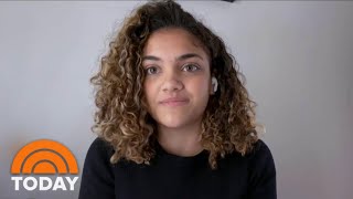 Laurie Hernandez Talks Overcoming Abuse Tokyo 2021 And Helping Teens  TODAY [upl. by Aicak760]