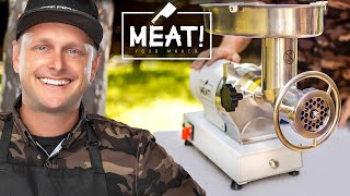 Unboxing the New Meat Your Maker 1 HP DUAL Grind Grinder 22 [upl. by Dowski94]