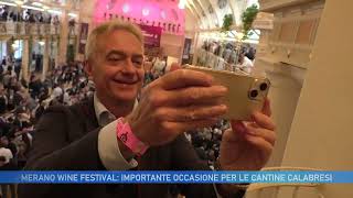 MERANO WINE FESTIVAL IMPORTANTE OCCASIONE PER LE CANTINE CALABRESI [upl. by Photima]