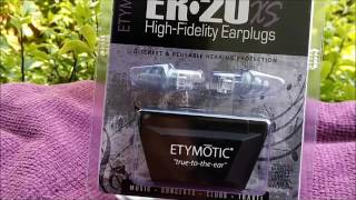 Etymotic ER 20 XS Earplugs No Commentary  Full Unboxing [upl. by Einial]