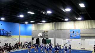 March 20 2011  Bayside Middle School cheer at EMNSCall back [upl. by Airekal]