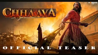 Chhaava Official Trailer  Vicky Kaushal Rashmika Mandanna Akshaye Khanna [upl. by Marlen426]