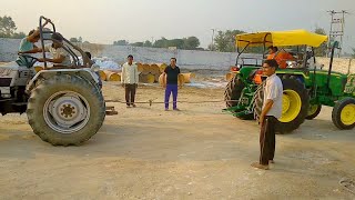 Johndeere 5310 new vs Eicher 485 tractor tochan in haryanaPanipat [upl. by Amble]