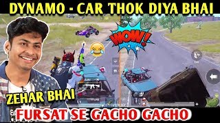 DYNAMO  CAR THOK DIYA BHAI  PUBG MOBILE  BEST OF BEST [upl. by Annovoj]