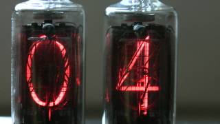 Hitachi CD81 Nixie clock after 70000 hrs still running flawlessly HD [upl. by Nesto141]