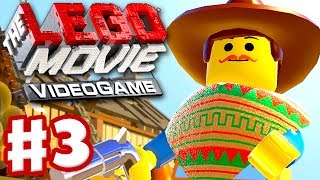 The LEGO Movie Videogame  Gameplay Walkthrough Part 3  The Old West PC Xbox One PS4 [upl. by Eissen]