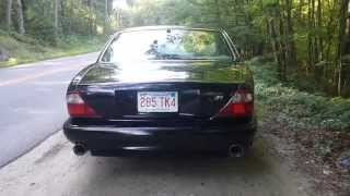 1998 Jaguar XJR w Glasspacks and XPipe Revs [upl. by Clere]