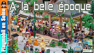 Playmobil  Diorama A la belle époque  Stephouille94  Exposition louvres 2018 [upl. by Nisior]