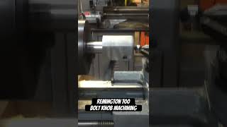 Getting Remington 700 bolt knob ready to thread [upl. by Aivatnohs995]