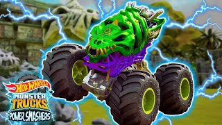 La Leggenda di Skelesaurus Coppa dei Campioni di Hot Wheels Monster Trucks [upl. by Aicilra]