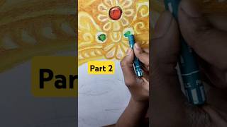 Part 2  Durga Mata Drawing  Navaratri drawing art shortsfeed shorts ytshorts [upl. by Sloane]