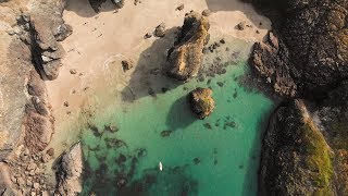 CINEMATIC CORNWALL BY DRONE [upl. by Petes]