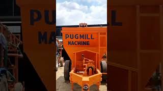 Pug Mill Machine  Machine for Brick fields Kewmachines Pugmill [upl. by Aikal]