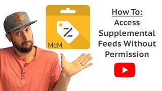 Accessing a Supplemental Feed with No Permissions in Google Merchant Center  How To [upl. by Brandi]