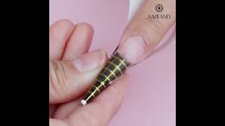 Acrylic tutorial for beginnersusing Saviland Acrylic Nail Kit with 3 popular colors [upl. by Volin]