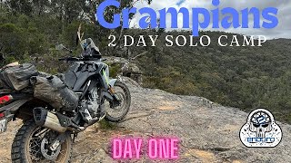 Grampians 2 Day solo camp450MT Offroad [upl. by Elegna847]