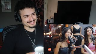 FIRST TIME REACTION TO BINI performs quotKareraquot LIVE on Wish 1075 Bus [upl. by Rratsal]