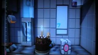 Portal 2 Halls of Science in LittleBigPlanet 2 [upl. by Ettenowtna]