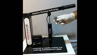 MR Damper Demo  Adaptive Damping technology  Magnetorheological Damper  MagneshoX x Arus MR Tech [upl. by Neurath]