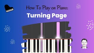 Turning Page  Synthesia piano tutorial Sleeping At Last [upl. by Hanae]