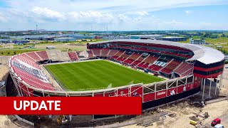 Update werkzaamheden  AFAS Stadion [upl. by Pepi477]