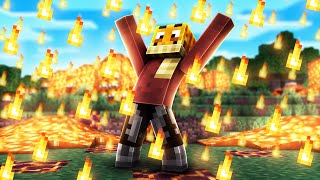 Minecraft aber es regnet FEUER [upl. by Merce289]