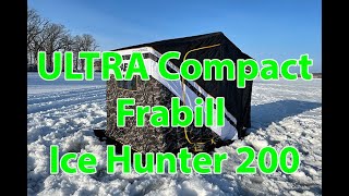 Frabill Ice Hunter 200 UNBOXING BUILD and REVIEW [upl. by Jelene]