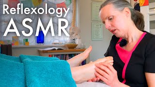 ASMR Reflexology with ASMRwithVictoria Unintentional ASMR real person ASMR [upl. by Zipah]