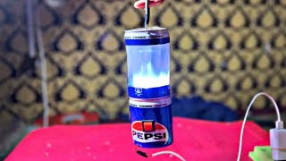 How To Make a Pepsi Soda Can Light Lamp [upl. by Adnawat]