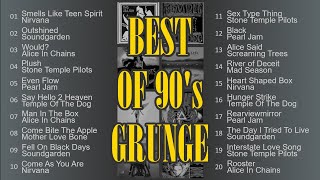 Best of 90s GRUNGE Playlist [upl. by Idmann]