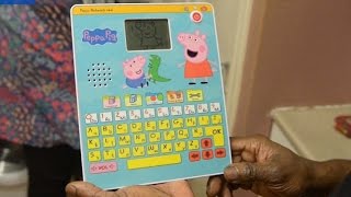 Is this Peppa Pig toy really swearing Fathers outrage at toy [upl. by Kline913]