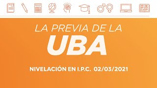 Taller de Nivelación en IPC  Clase 2 [upl. by Atinod990]