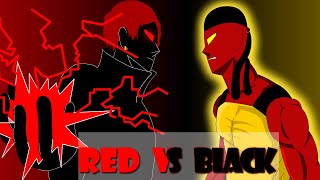 Red Vs Black Stick Fight taught byFlipaStick98 [upl. by Moorish]