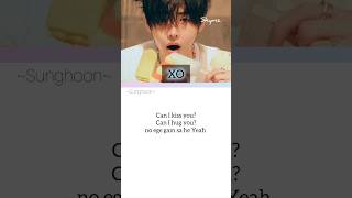 XO  enhypen  easy lyrics shorts song lyrics kpop enhypen niki jayjake heeseung sunghoon [upl. by Ehtyde736]