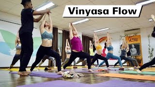 15 Minutes Vinyasa Yoga Flow Beginner to Intermediate Level Yoga Class  Raja Gupta Yoga Class [upl. by Jonathon]