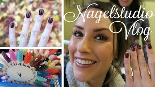 NAGELSTUDIO VLOG  ACRYL FINGERNÄGEL  HERBSTLICHES OOTD [upl. by Ardis225]