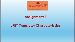 Online Electronics Laboratory  JFET Characteristics [upl. by Hux]