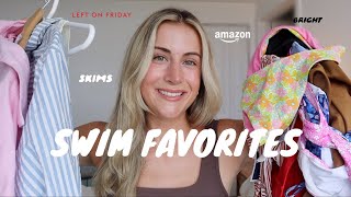 favorite bikinis  beachwear where to shop for swim cheeky amp full coverage [upl. by Victorie]