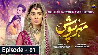 Meherposh  EP 01  English Subtitles  3rd April 2020  HAR PAL GEO [upl. by Robbi]